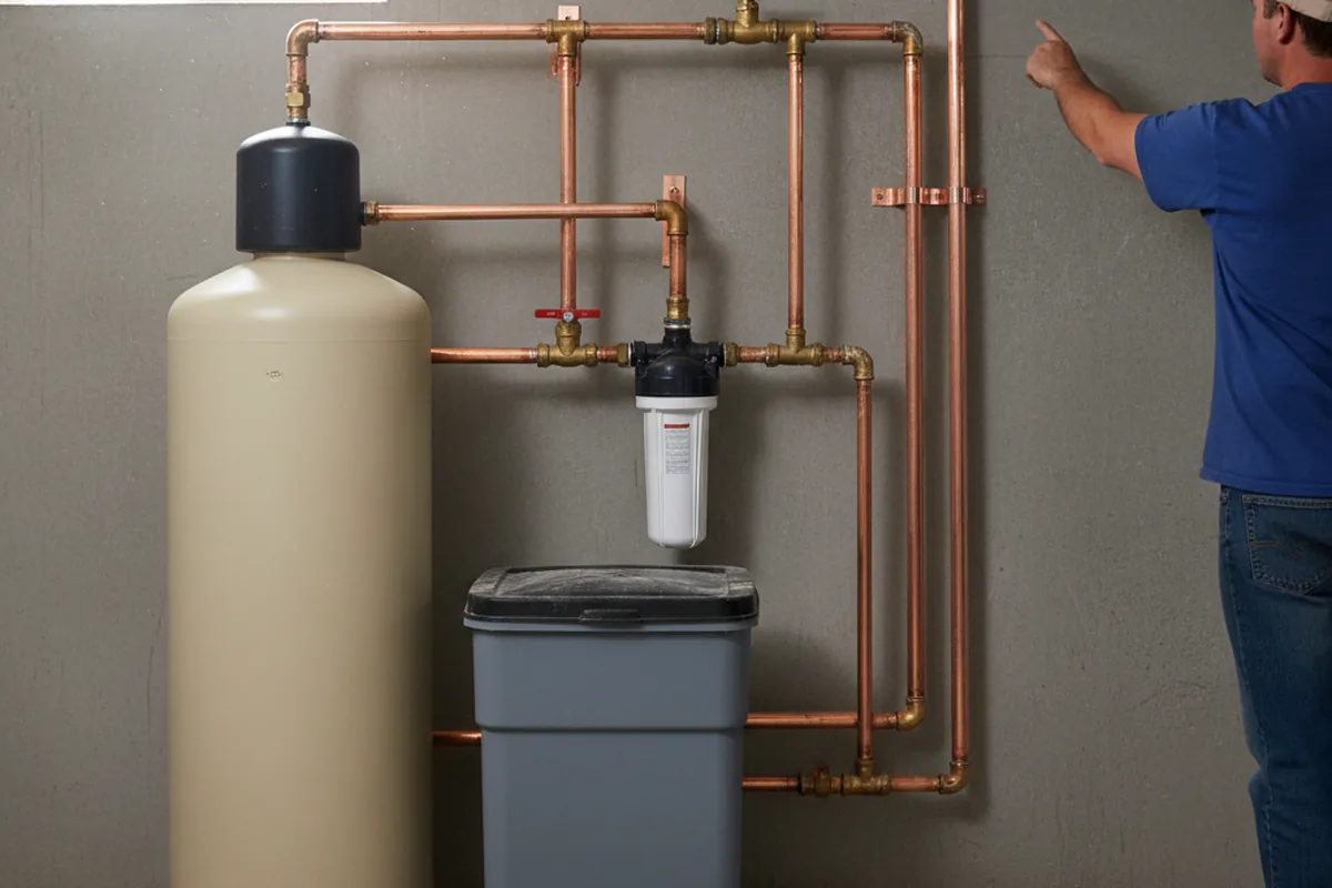 Whole-house water treatment system installed in Coosada